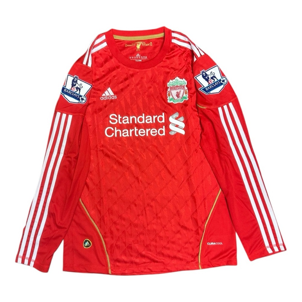 2010/11 liverpool home kit full sleeve. Luis Suarez soccer football jersey. NWT